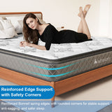 Audreamy Elara Mattress 25cm Pillow Top – Cloud Comfort Bamboo Fiber Fabric Memory Foam Support Bonnell Medium Firm Single-Pre-Order Now – Ships by 22/10/2025 at the latest!