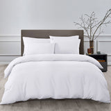 Royal Comfort 2000TC Quilt Cover Set Bamboo Cooling Hypoallergenic Breathable - King - White