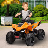 Kahuna Licensed MCL35 McLaren Kids Toy Ride On Electric Quad Bike - Orange