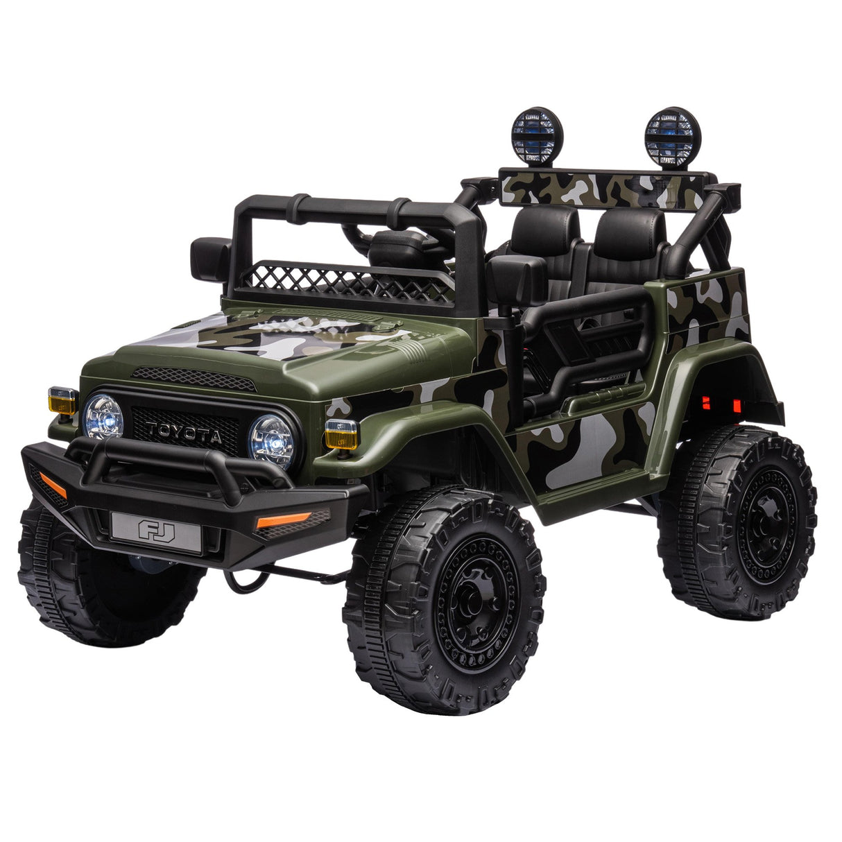 Kahuna Authorised Toyota FJ Cruiser Kids Electric Ride On Car - Green