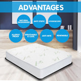 Laura Hill Bamboo Mattress Protector- Single