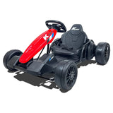 24V Power go-Kart with drift Function - Red