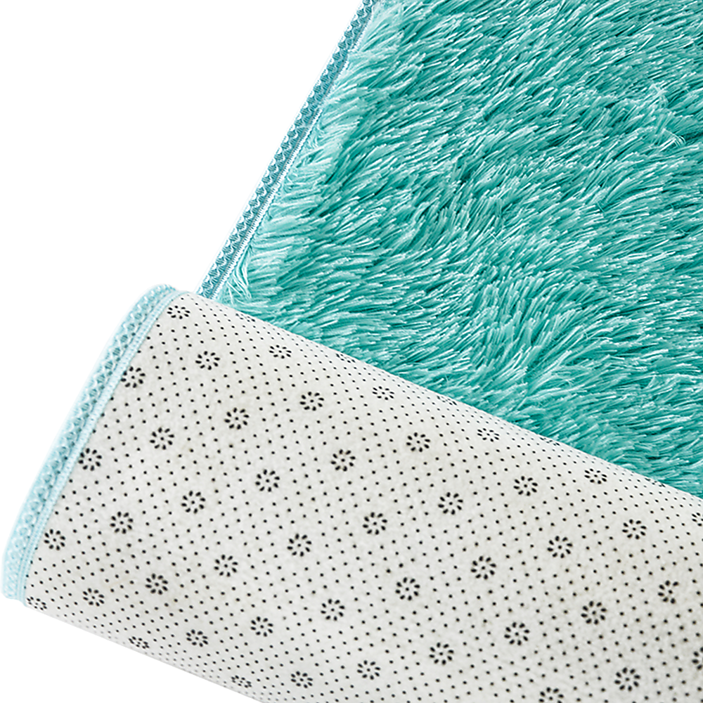 230x200cm Floor Rugs Large Shaggy Rug Area Carpet Bedroom Living Room Mat - Turquoise