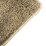 230x160cm Floor Rugs Large Shaggy Rug Area Carpet Bedroom Living Room Mat - Beige