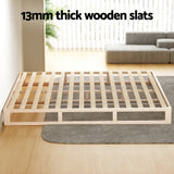 Artiss Bed Frame King Size Wooden Base Mattress Platform Timber Pine KALAM