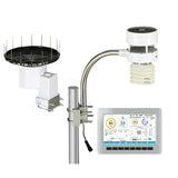 Devanti Weather Station Ultrasonic Anemometer Outdoor WiFi Rain Gauge Solar