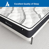 Audreamy Aurora Mattress 34cm Ergonomic 4D Plush Euro Top 7-Zone Pocket Spring Medium Firm (King)