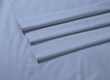 Elan Linen 1200TC Organic Cotton Sky Blue King Single Bed Sheet Set